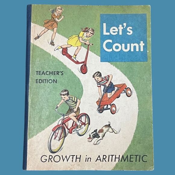 Vintage 1962 Let's Count Teacher's Edition Growth in Arithmetic Soft Cover Book - Picture 1 of 4